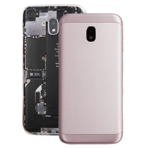 Pour Galaxy J3 (2017), J3 Pro (2017), J330F/DS, J330G/DS Couverture arrière (Rose) SH18FL1108-20
