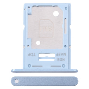 Pour Samsung Galaxy M15 SM-M156B Tiroir de carte SIM d'origine + Tiroir de carte SIM / Tiroir de carte Micro SD (Bleu) SH242L848-20