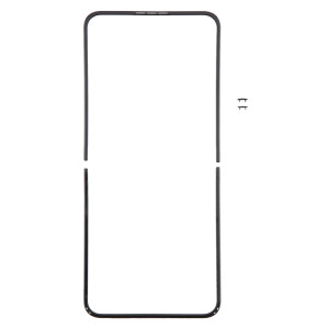 Cadre d'écran LCD avant d'origine pour Samsung Galaxy Z Flip5 SM-F731B SH42531218-20