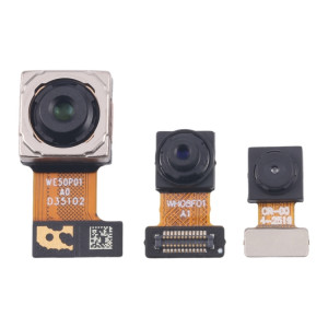 Pour Samsung Galaxy A05 SM-A055F Ensemble d'appareils photo d'origine (caméra large + arrière + caméra avant) SH4271839-20