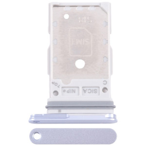 Pour Samsung Galaxy S25 / S25+ SM-S931/S936 Tiroir de carte SIM d'origine + Tiroir de carte SIM (Argent) SH284S449-20