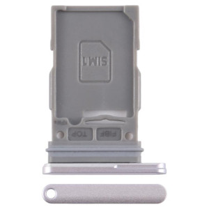 Pour Samsung Galaxy Z Fold3 5G SM-F926B Plateau de carte SIM d'origine (argent) SH372S1657-20