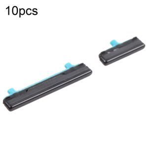 Pour Samsung Galaxy S21 + 5G 10 pièces bouton d'alimentation et bouton de contrôle du volume (noir) SH678B1770-20