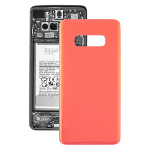 Pour Galaxy S10e SM-G970F/DS, SM-G970U, SM-G970W Coque arrière de batterie d'origine (rose) SH26FL143-20