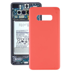 Pour Galaxy S10e SM-G970F/DS, SM-G970U, SM-G970W Couvercle arrière de la batterie (Rose) SH28FL1283-20