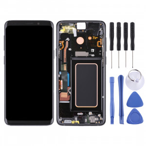 Écran LCD et numériseur complet avec cadre pour Galaxy S9 + (noir) SH461B1192-20