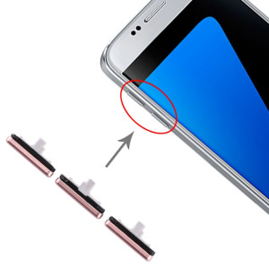Pour Galaxy S7 10 Set Touches latérales (Rose) SH554F176-20