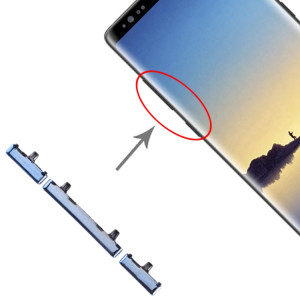 Pour Galaxy Note 8 10 Set Touches latérales (Bleu) SH562L1743-20