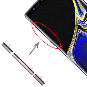 Pour Galaxy Note 9 10 Set Touches latérales (Violet) SH563P1037-20