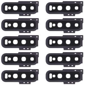 Pour Galaxy S10 10 pièces Couvercle d'objectif d'appareil photo (noir) SH627B1717-20