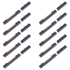 Pour Samsung Galaxy S24 + SM-S926B 10 pièces bouton d'alimentation et bouton de contrôle du volume d'origine (noir) SH025B1179-20