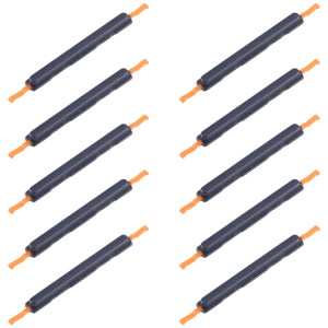 Pour Samsung Galaxy A05s 5G SM-A057F 10 pièces bouton d'alimentation et bouton de contrôle du volume d'origine (noir) SH026B1749-20