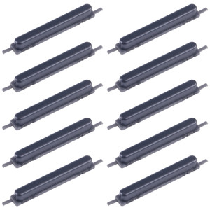 Pour Samsung Galaxy M14 4G SM-M145F 10 pièces bouton d'alimentation et bouton de contrôle du volume d'origine (noir) SH036B1692-20
