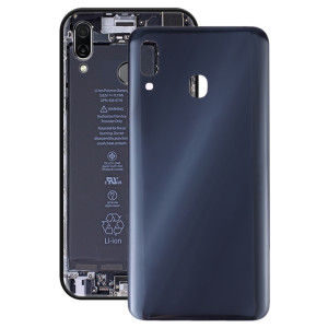 Pour Galaxy A30 SM-A305F/DS, A305FN/DS, A305G/DS, A305GN/DS Coque Arrière de Batterie (Noir) SH91BL1865-20