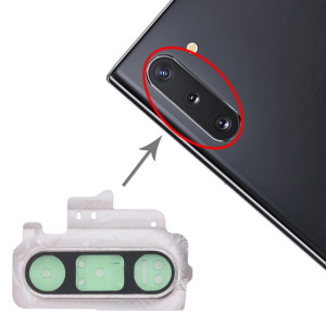 Pour Galaxy Note 10 10 pièces Couvercle d'objectif d'appareil photo (Argent) SH612S201-20