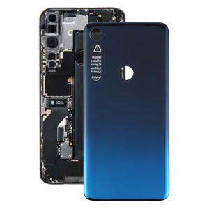 Cache Batterie pour Motorola Moto One Macro (Bleu) SH086L1217-20