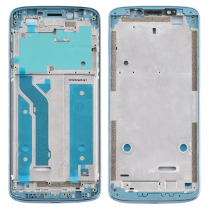 Boîtier avant LCD cadre lunette pour Motorola Moto E5 Plus (bleu) SH093L440-20