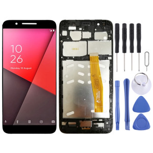 Écran LCD OEM pour Vodafone Smart N9 / VFD720 avec numériseur complet avec cadre (noir) SH173B496-20