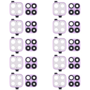 Couvercle d'objectif de caméra 10 PCS pour Huawei Nova 6 SE (Violet) SH209P1009-20