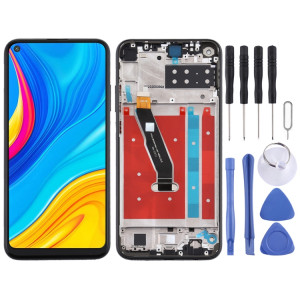 Écran LCD et numériseur complet avec cadre pour Huawei Enjoy 10 (noir) SH469B832-20