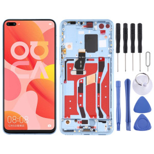 Écran LCD et numériseur complet avec cadre pour Huawei Nova 6 5G (bleu) SH474L1175-20