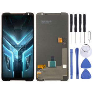 Écran LCD matériel AMOLED et assemblage complet du numériseur pour Asus ROG Phone 3 ZS661KS (noir) SH499B280-20