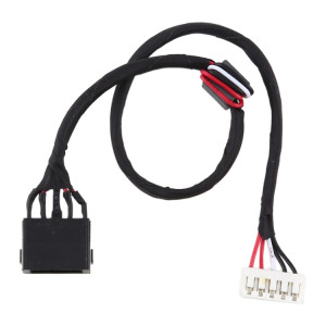 Connecteur de prise d'alimentation avec câble flexible pour Lenovo Thinkpad Y520 R720 R720-15IKB R720-15IKBN Y520-15IKBN SH05141186-20