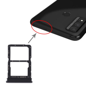 Plateau Carte SIM + Plateau Carte NM pour Huawei P Smart 2020 (Noir) SH590B699-20