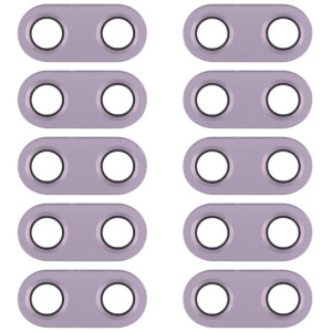 Objectif de caméra arrière 10 PCS pour Asus Zenfone 5 ZE620KL / ZS620KL (violet) SH673P1766-20