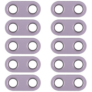 Objectif de caméra arrière 10 PCS pour Asus Zenfone 5 ZE620KL / ZS620KL (violet) SH673P1766-20