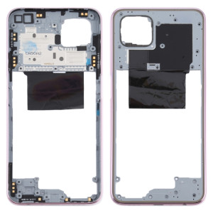Pour OPPO A92s/Reno4 Z 5G PDKM00 plaque de lunette de cadre moyen (rose) SH755F846-20