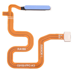 Pour câble flexible du capteur d'empreintes digitales OPPO Realme 6 (bleu) SH928L1286-20