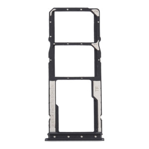 Plateau de la carte SIM + plateau de la carte SIM + plateau de la carte Micro SD pour Xiaomi Redmi 9A (noir) SH958B1607-20
