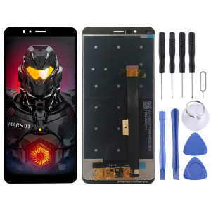 Écran LCD OEM pour ZTE Nubia Red Magic Mars NX619J avec numériseur complet (noir) SH09721703-20