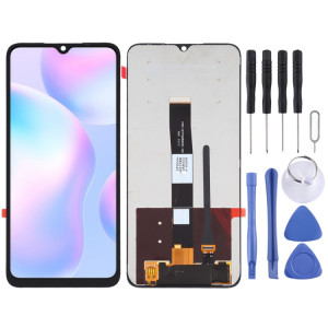 Écran LCD d'origine et assemblage complet de numériseur pour Xiaomi Redmi 9A / 9C SH1058929-20