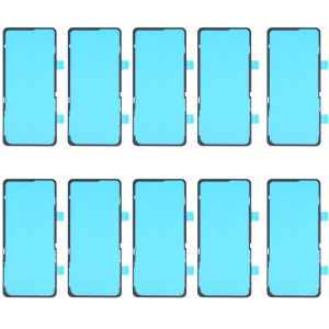 Pour OPPO Reno3 CPH2043 PCHM30 10 pièces adhésif de couverture de boîtier arrière SH11891083-20