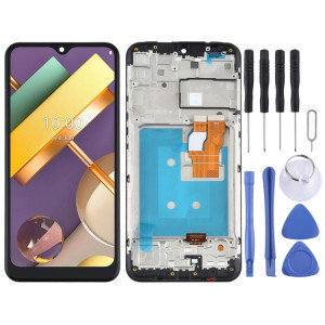 Écran LCD TFT pour LG K22 LMK200Z, LMK200E, LMK200B, LM-K200 avec numériseur complet (noir) SH237B1930-20