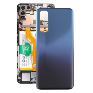 Pour OPPO Realme 7 / RMX2155 / RMX2151 / RMX2163 Couvercle arrière de la batterie (Noir) SH10BL1306-20