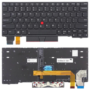 Clavier Version américaine avec rétro-éclairage pour Lenovo ThinkPad X280 A285 X390 X395 X13 L13 01YP160 01YP040 SH1314888-20