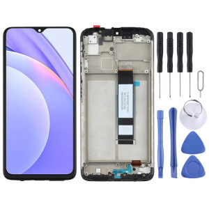 Écran LCD d'origine et numériseur complet avec cadre pour Xiaomi Redmi Note 9 4G SH13831203-20