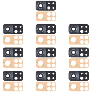 10 PCS Back Camera Lens pour Xiaomi MI 10T 5G / Redmi K30S / M2007J3SC, M2007J3SY SH14541684-20
