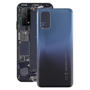Pour OPPO Realme 7 5G RMX2111 Couvercle arrière de la batterie d'origine (Bleu) SH80LL1630-20