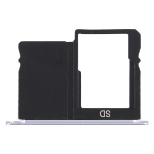 Plateau pour Carte Micro SD pour Huawei MediaPad M5 lite 10.1 (Argent) SH483S1125-20