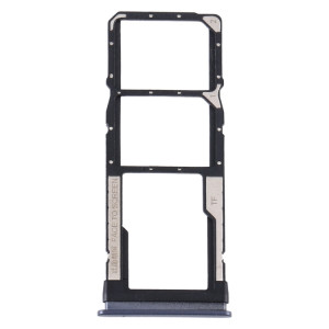 Plateau de carte SIM + plateau de carte SIM + plateau de carte Micro SD pour Xiaomi Redmi Note 9 5G / RedMI Note 9T M2007J22G M2007J22C (Noir) SH515B793-20