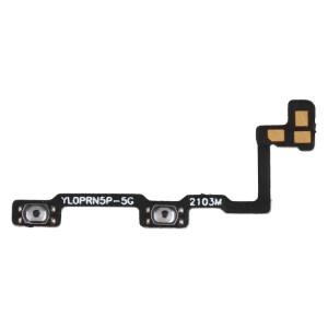 Pour OPPO Reno5 Pro 5G PDSM00 PDST00 CPH2201 Câble flexible de bouton de volume SH15801145-20