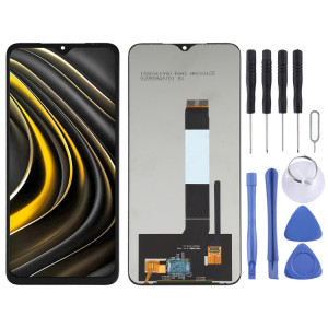 Écran LCD et numériseur Assemblage complet de Xiaomi Redmi Note 9 4G / Poco M3 M2010J19SC M2010J19CG SH162491-20