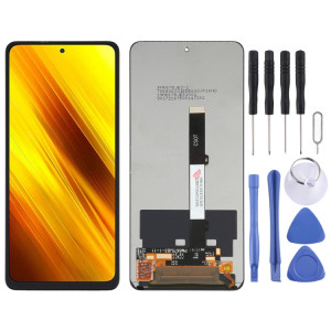 Écran LCD et numériseur Assemblage complet de Xiaomi Poco X3 / RedMI Note 9 Pro 5G / MI 10T Lite 5G M2010J19SC M2010J19CG M2007J17G SH16251574-20