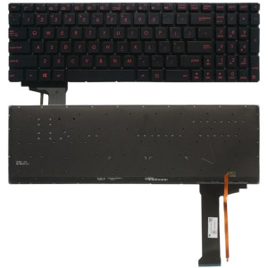 Version américaine Clavier avec rétroéclairage au clavier pour Asus GL552 GL552J GL552JX GL552V GL552VL GL552VW N552VW N552VX G771JM G771JW SH1675529-20