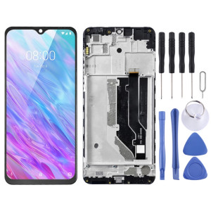 Écran LCD OEM pour ZTE 20 Smart V2050 Assemblage complet du numériseur avec cadre (noir) SH735B900-20