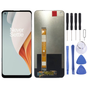 Pour OnePlus Nord N100 avec écran LCD TFT à assemblage complet de numériseur (noir) SH743B642-20